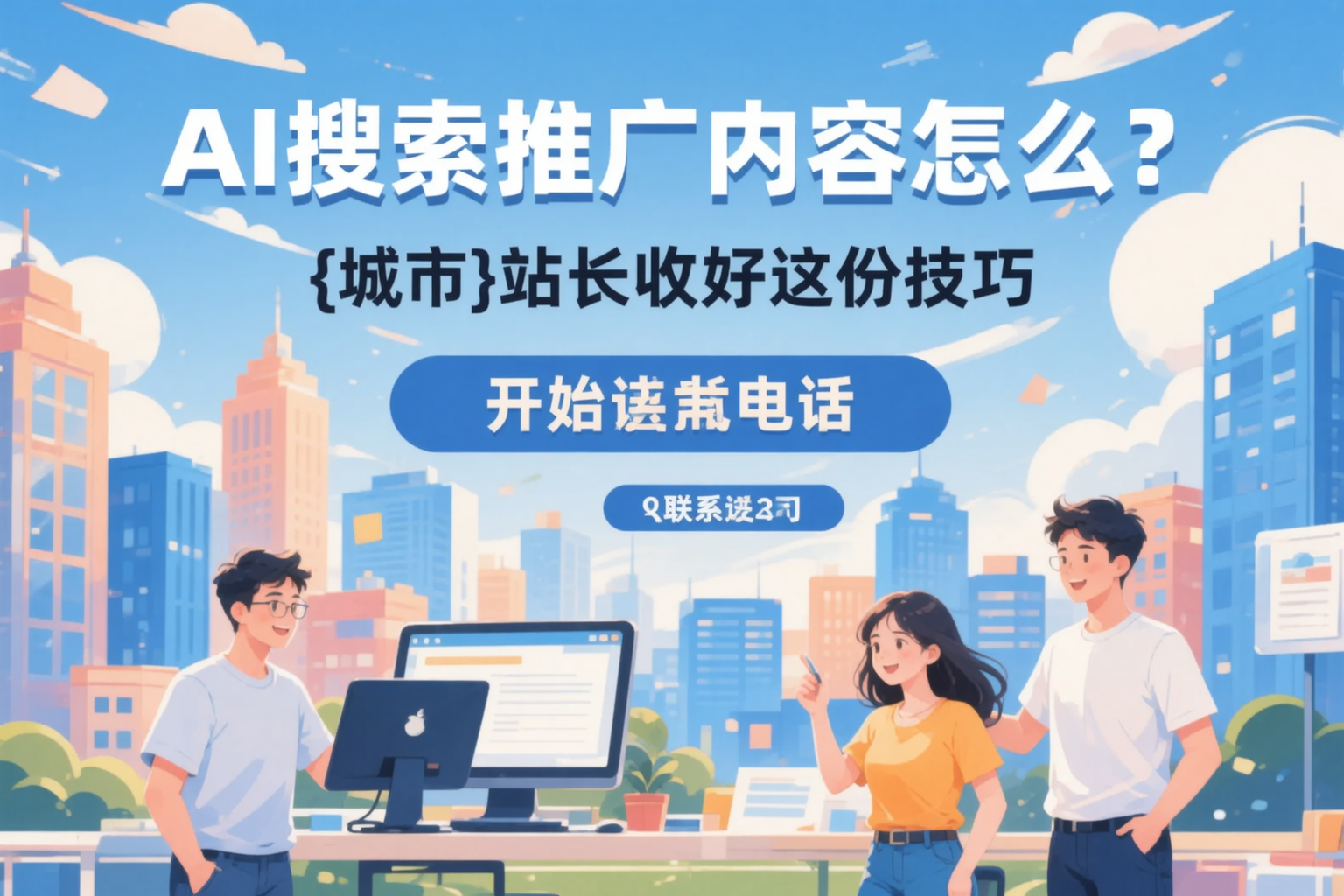 AI搜索推广内容怎么写？淮北站长收好这份技巧