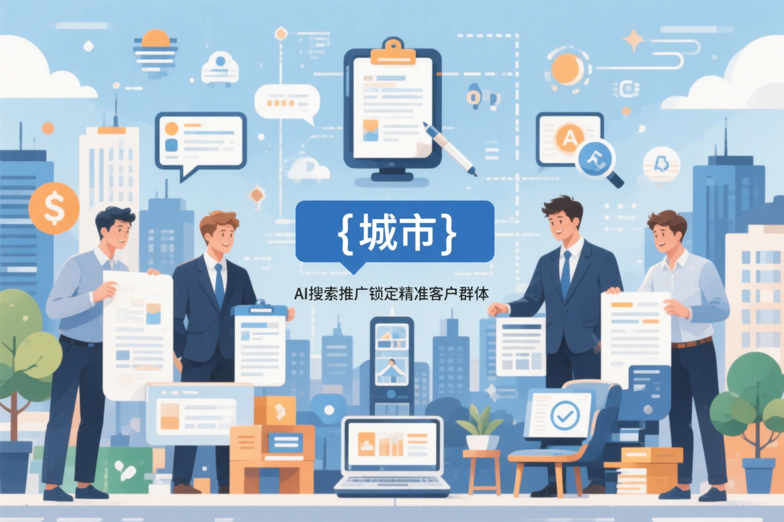 淮北公司如何用AI搜索推广锁定精准客户群体