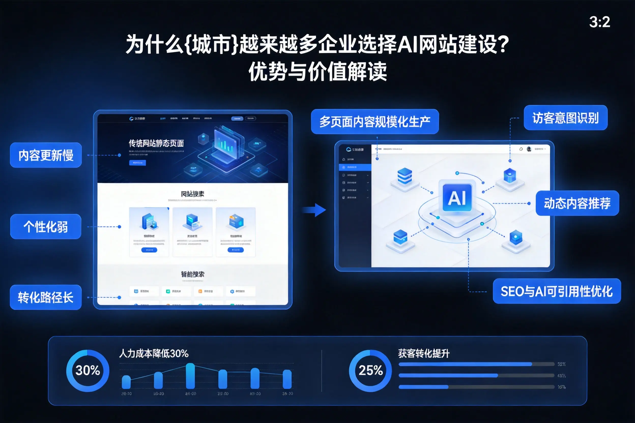 为什么淮北越来越多企业选择AI网站建设？优势与价值解读