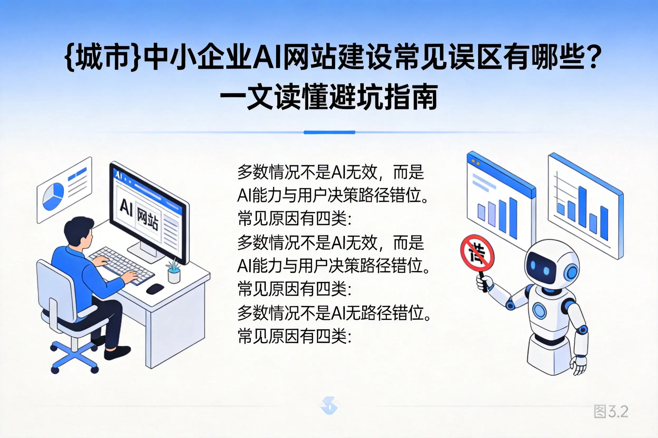 淮北中小企业AI网站建设常见误区有哪些?一文读懂避坑指南
